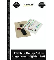 Özel Üretim Eğitici Fen Bilgisi Hobi Okul Projesi Elektrik Deney Seti - Uygulamalı Eğitim Seti