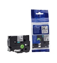 Brother P-Touch Muadili Beyaz Etiket 24 Mm Tze-Tape Aze251