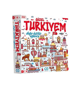 Ca Games Güzel Türkiyem Doğa Kültürel Ve Tarihsel Bilgiler İçeren Eğitici Ve Eğlenceli Kutu Oyunu