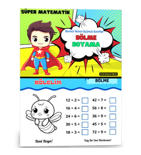 Birinci-İkinci ve Üçüncü Sınıflar Süper Matematik (BÖL-BOYA)