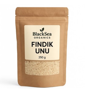 BlackSea Organics - Doğal Katkısız Saf Fındık Unu 250 g