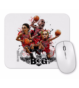 The 3 Big  Chicago Bulls Mouse Pad