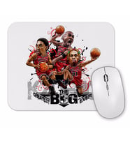 The 3 Big  Chicago Bulls Mouse Pad