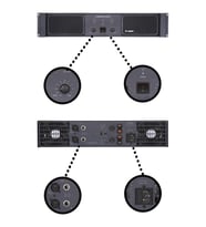 Startech Omcron P-2000 2x1000W Çift Çıkışlı Stereo Power Anfi Güç Anfisi