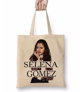 Selena Gomez Bez Çanta Uzun Saplı