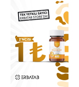 Erbatab Vitamin K2 ve Koenzim Q10 30 Kapsül