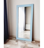 Dfn Wood Mdf Dikdörtgen Yeşil Dekoratif Duvar Salon Ofis Boy Aynası