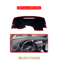 SEAT Leon (2005-2012)TORPİDO KORUMA HALISI KIRMIZI KENAR
