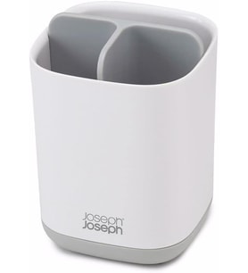 Joseph Joseph 70509 Easy-Store Diş Fırçalık, Beyaz/Gri