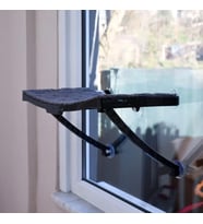 Cama Yapışan Kedi Yatağı (Antrasit)