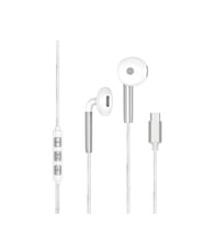 ScHitec E30 High Sound Type-C girişli Kulak İçi Mikrofonlu Kablolu Kulaklık Beyaz