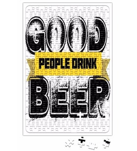 Good People Drink Beer Puzzle 240 Parça Yapboz