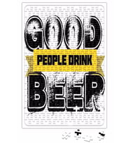 Good People Drink Beer Puzzle 240 Parça Yapboz