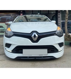 Renault Clio 4 Makyajsız Ön Ek Karlık Mat Siyah Plastik