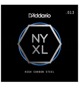 Daddario Nys013 Elektro Ve Akustik Tek Tel, E-(Mi), Yüksek Karbonlu Çelik