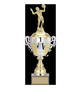 ODAK KUPA - Figürlü Kupalar - Voleybol Kadın Figürlü Kupalar FG-087 C - 45 cm