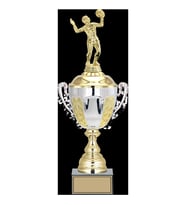 ODAK KUPA - Figürlü Kupalar - Voleybol Kadın Figürlü Kupalar FG-087 C - 45 cm