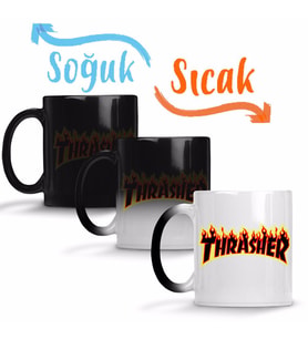 Thrasher Sihirli Kupa Bardak Porselen