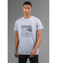 Maraton Regular Erkek Bisiklet Yaka Beyaz T-shirt