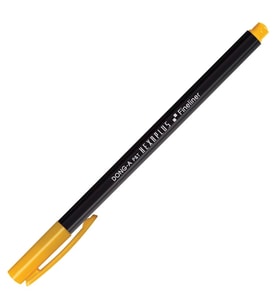 DONG-A HEXAPLUS FİBER UÇLU FINELINER KALEM SARI NO:5