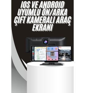 Kolay Kurulumlu CarPlay Destekli Araç İçi Ekran