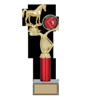 ODAK KUPA - Figürlü Kupalar - At Figürlü Kupalar FG-016 B - 34 cm