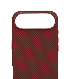 Carbon Weave Magsafe iPhone 17 Air Magma Kırmızı