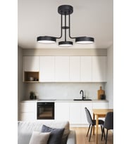 Modern 3 Renk LED Avize, Enerji Tasarruflu, Dekoratif, Salon, Mutfak, Çocuk Odası