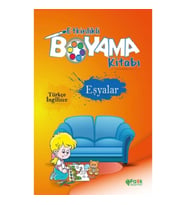 Etkinlikli Boyama Kitabı Eşyalar