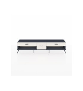 Arges TV Ünitesi 3 Çekmeceli  220x30x51 Antrasit-Antrasit/Aytaşı