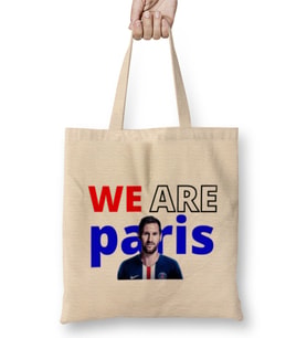 WE ARE PARIS Leo Messi Bez Çanta Uzun Saplı