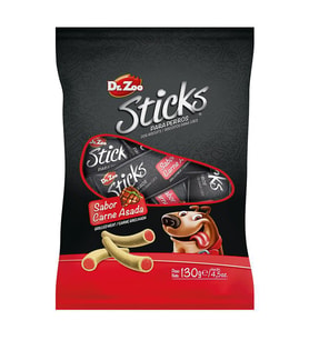 Dr.zoo Mini Sticks Izgara Etli Köpek Ödülü 130gr