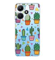 PrintiFy İnfinix Hot 30i ile Uyumlu Water Color 4  Kamera Korumalı Şeffaf  Kılıf