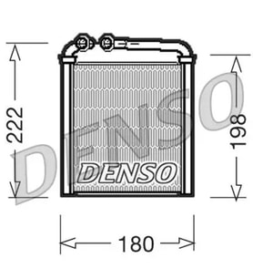 DENSO DRR32005 Kalorifer Petegi 3C0819031 3C0819031A