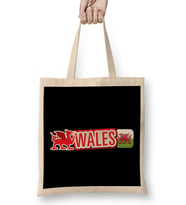 Rugby Six Nations Wales Flag Dragon Bez Çanta Uzun Saplı