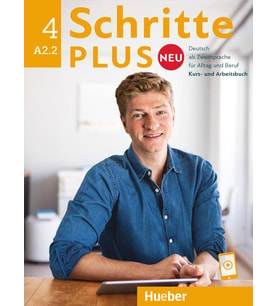 Schritte Plus Neu - Sechsbandige Ausgabe: Kurs- Und Arbeitsbuch A2.2 Mit Audio (Krem)