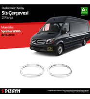Mercedes Sprinter W906 Krom Sis Çerçevesi 2 Prç. 2013-2018