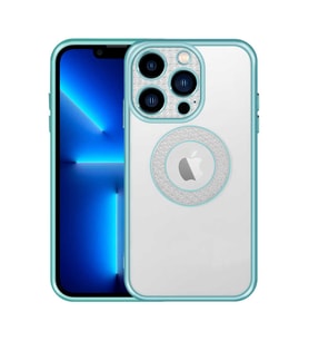 Lexroo iPhone 13 Pro Kılıf Kamera Korumalı Logo Gösteren Esta Kılıf - Yeşil