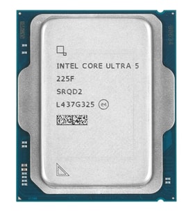 INTEL ULTRA 5 225F 22MB 10çekirdekli VGA YOK 1851p 65w Kutusuz+Fansız