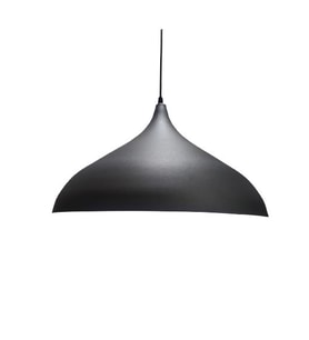 MYLİGHTS  MODERN ACIK  GRİ  İÇİ BEYAZ METAL SARKIT AVİZE 45 CM EN (Siyah)