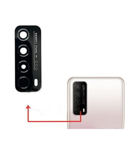 Huawei P Smart 2021 Arka Kamera Camı Lens Yapışkanlı