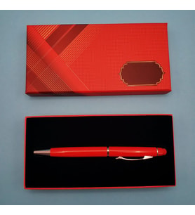 Kırmızı Tükenmez Kalem Touchpen