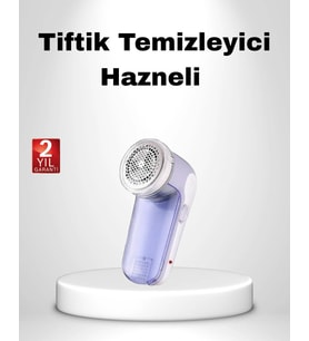 USB Şarjlı Tiftik Temizleyici – Kolay Temizlenen Hazne ve Bıçak, Taşınabilir