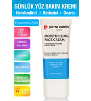 Pierre Cardin Nemlendirici & Besleyici Canlandırıcı Yüz, El Ve Vücut Günlük Bakım Kremi 24 Saat Etkili 50 ml
