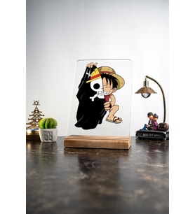 Ev One Piece Luffy, Eşya, Ürünler, Masa Dekoratif Ahşap Obje