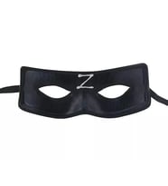 Zorro Maskesi Arkadan Lastikli Z Baskılı