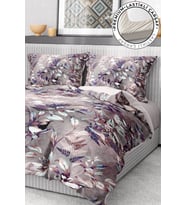 Nevresim Takımı %100 Pamuk Saten Lastikli Çarşaf Deluxe Koleksiyon Çift Kişilik 3d Bird