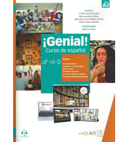 Genial! A2 Libro del alumno+Cuaderno +Audio descar (Gri-Kırmızı)