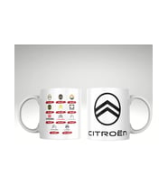 Applucky Citroen Logo Tarihçesi Baskı Kupa Bardak (Beyaz)