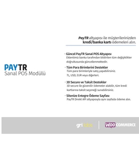 WooCommerce / Wordpress - PayTR Sanal POS Modülü